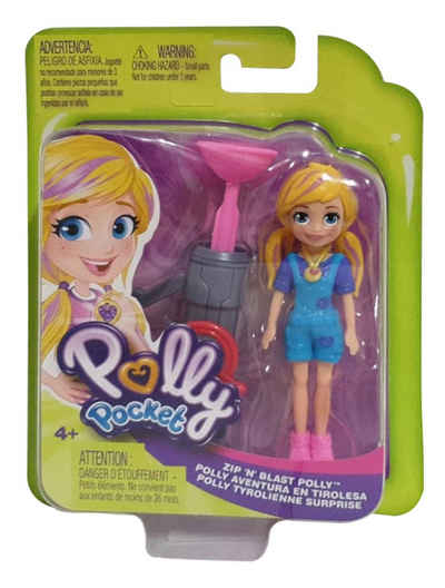 Mattel® Spielfigur Mattel Polly Pocket Puppe Spielfigur mit Zubehör, (2-tlg)