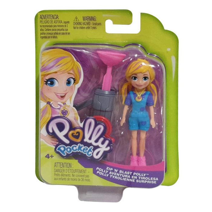 Mattel® Spielfigur Mattel Polly Pocket Puppe Spielfigur mit Zubehör (2-tlg)