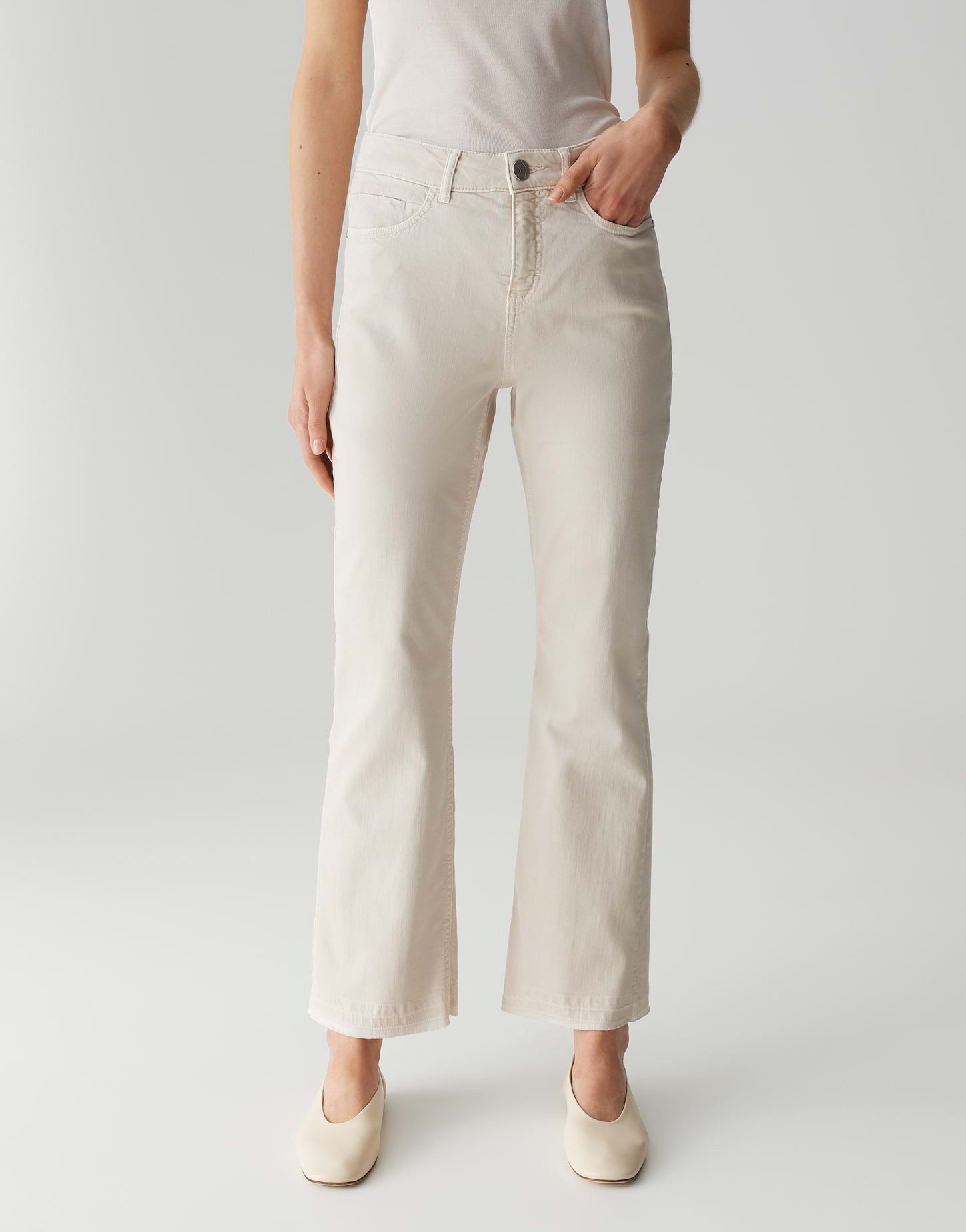 OPUS PANTS Bootcut-Jeans MELLY BRIGHT Mid günstig online kaufen