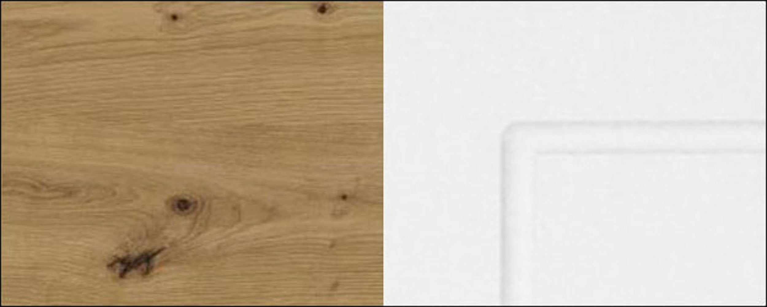 (Vollauszug) Front- weiß Korpusfarbe matt Kvantum wählbar Schubladen Unterschrank (Kvantum) Feldmann-Wohnen & 3 60cm