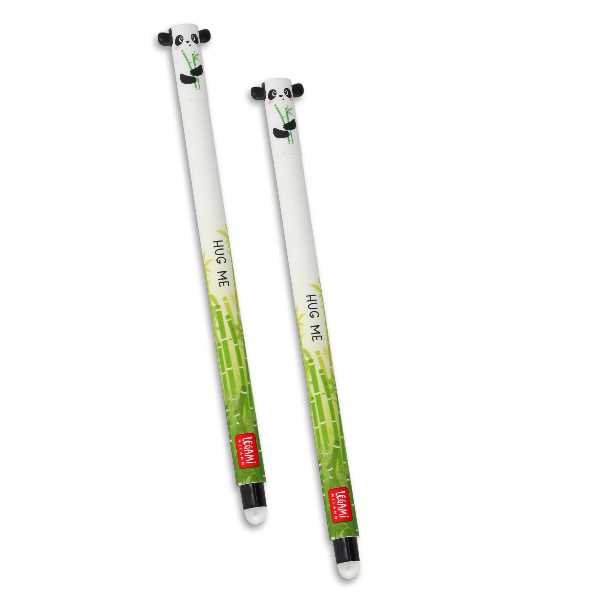 Legami Gelschreiber LEGAMI 2er Set Gel Stift PANDA Stärke 0,7mm v2