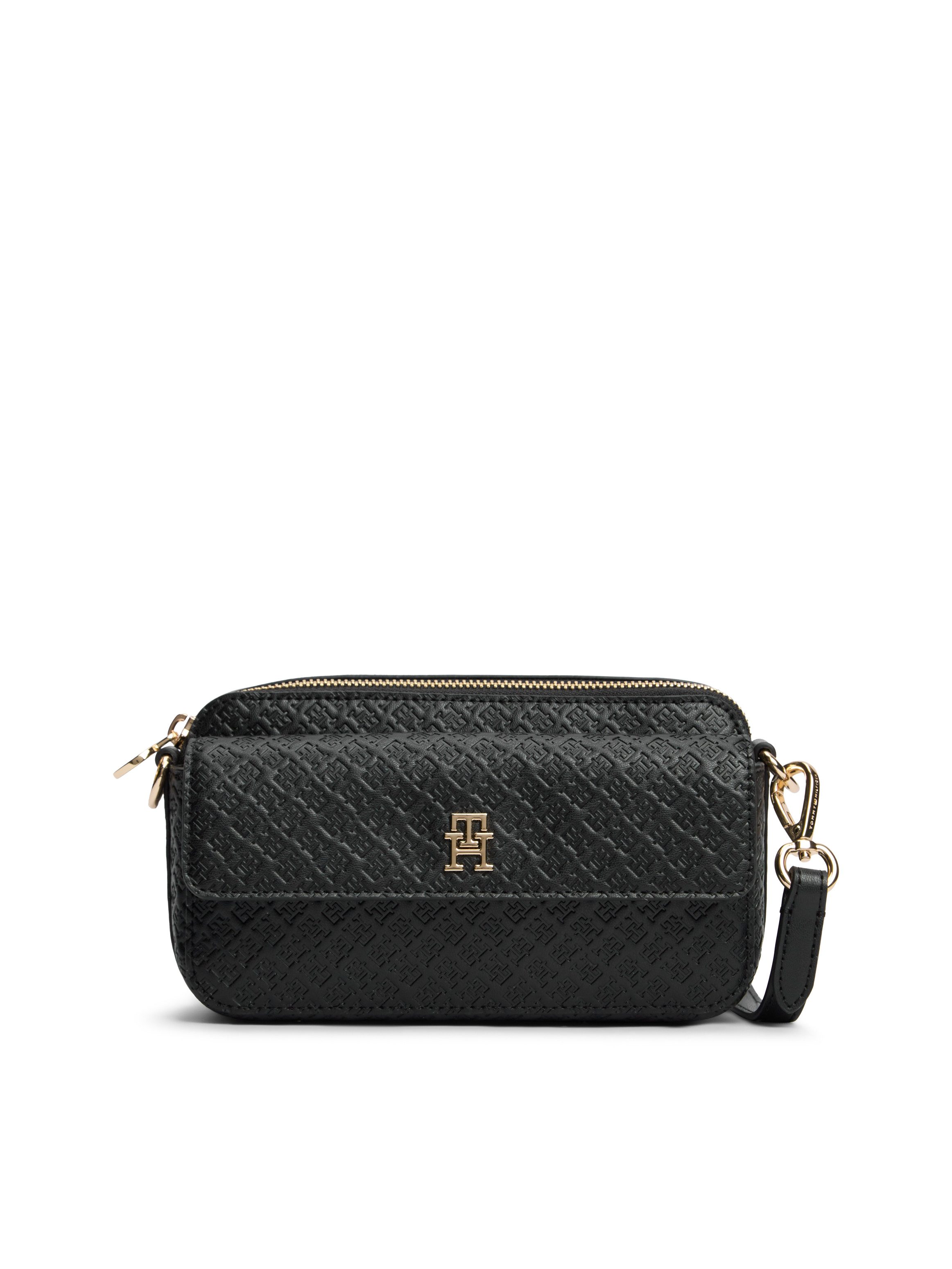 Tommy Hilfiger Umhängetasche TH ICON CAMERA BAG MONO, MiniBag, Crossbody Bag, Schultertasche mit TH-Logoprägung