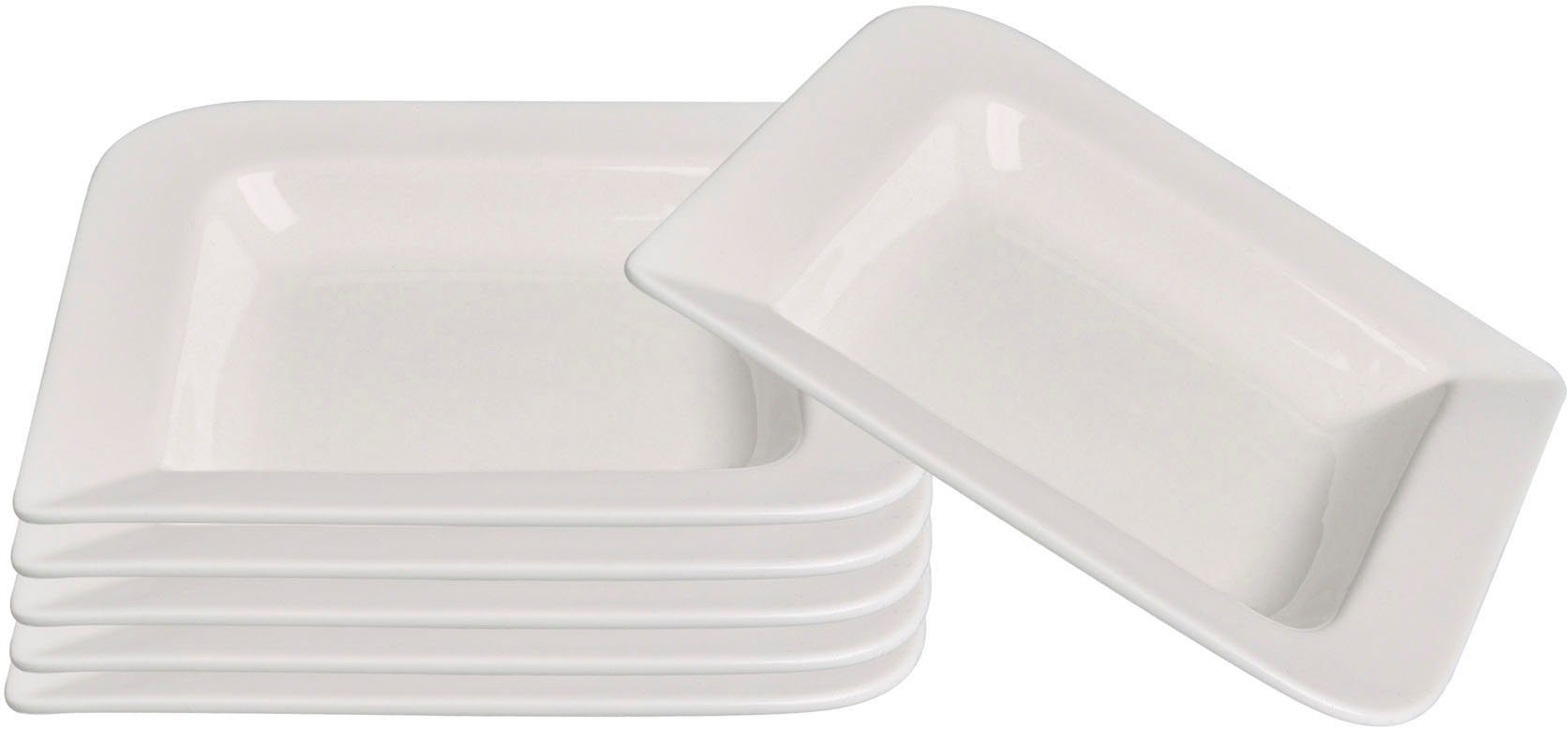 Retsch Arzberg Tafelservice Teller Set, Geschirr-Set Fantastic (12-tlg), 6 Personen, Fine China-Porzellan, 12 Teile, für 6 Personen