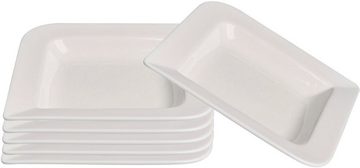 Retsch Arzberg Tafelservice Teller Set, Geschirr-Set Fantastic (12-tlg), 6 Personen, Fine China-Porzellan, 12 Teile, für 6 Personen