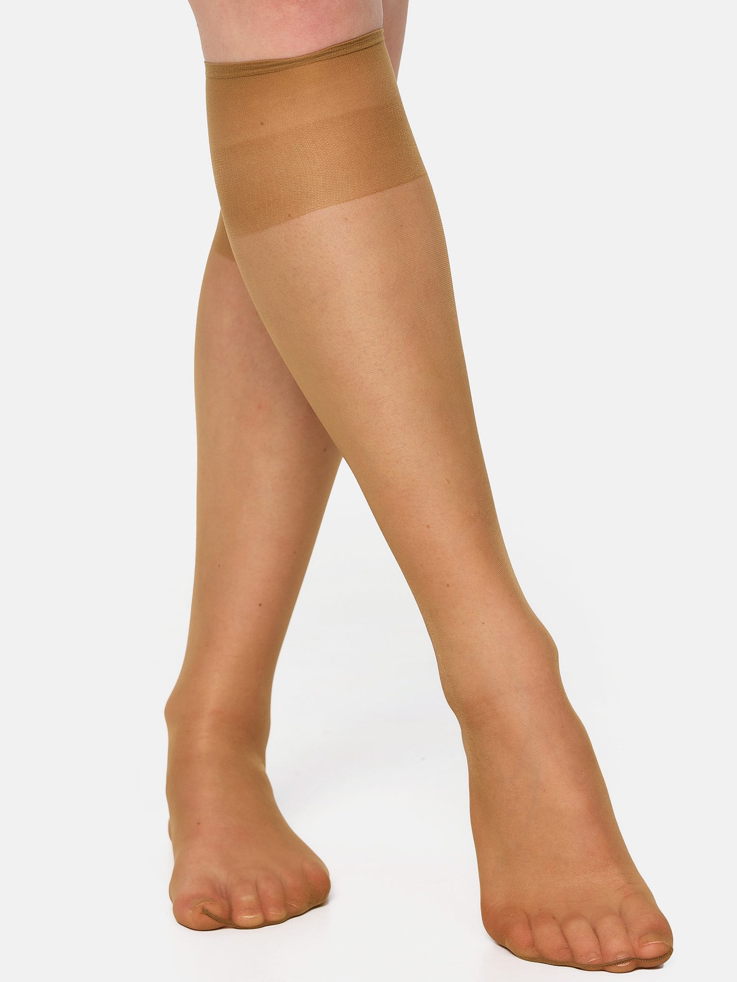 Nur Die Kniestrümpfe Seidenfein 15 DEN Damen (1er/3er/6er/9er Pack, 6-Paar) günstig online kaufen