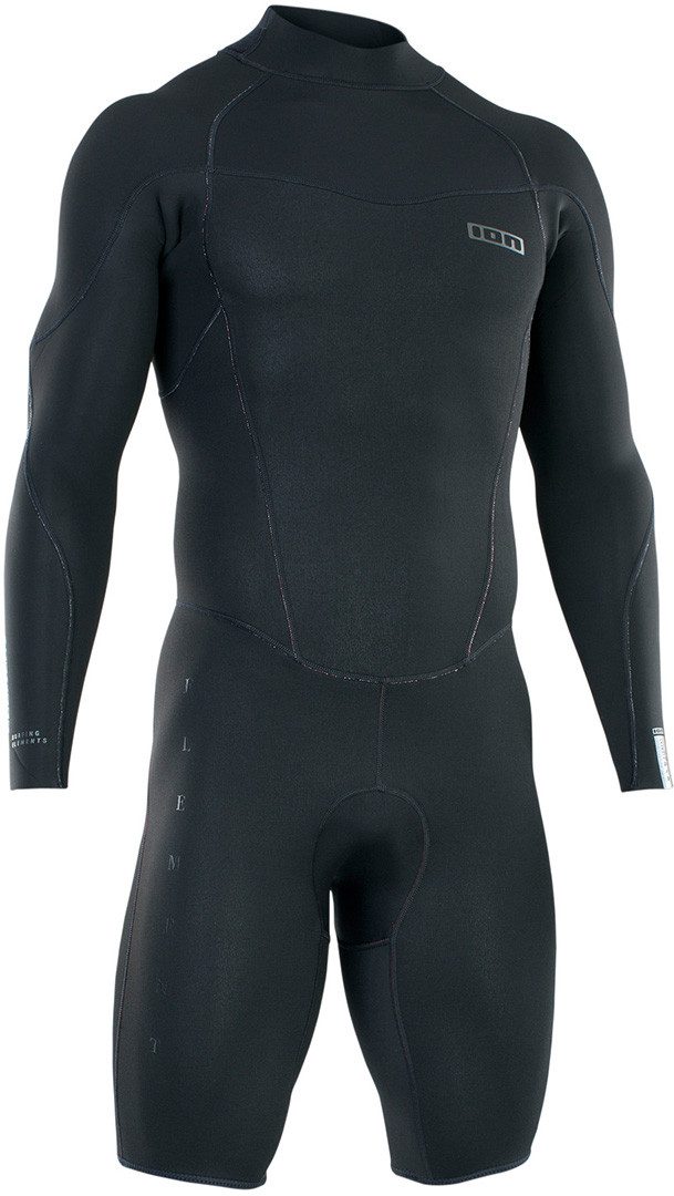 ION Neoprenanzug ION ELEMENT 2/2 LS BACK ZIP Shorty black