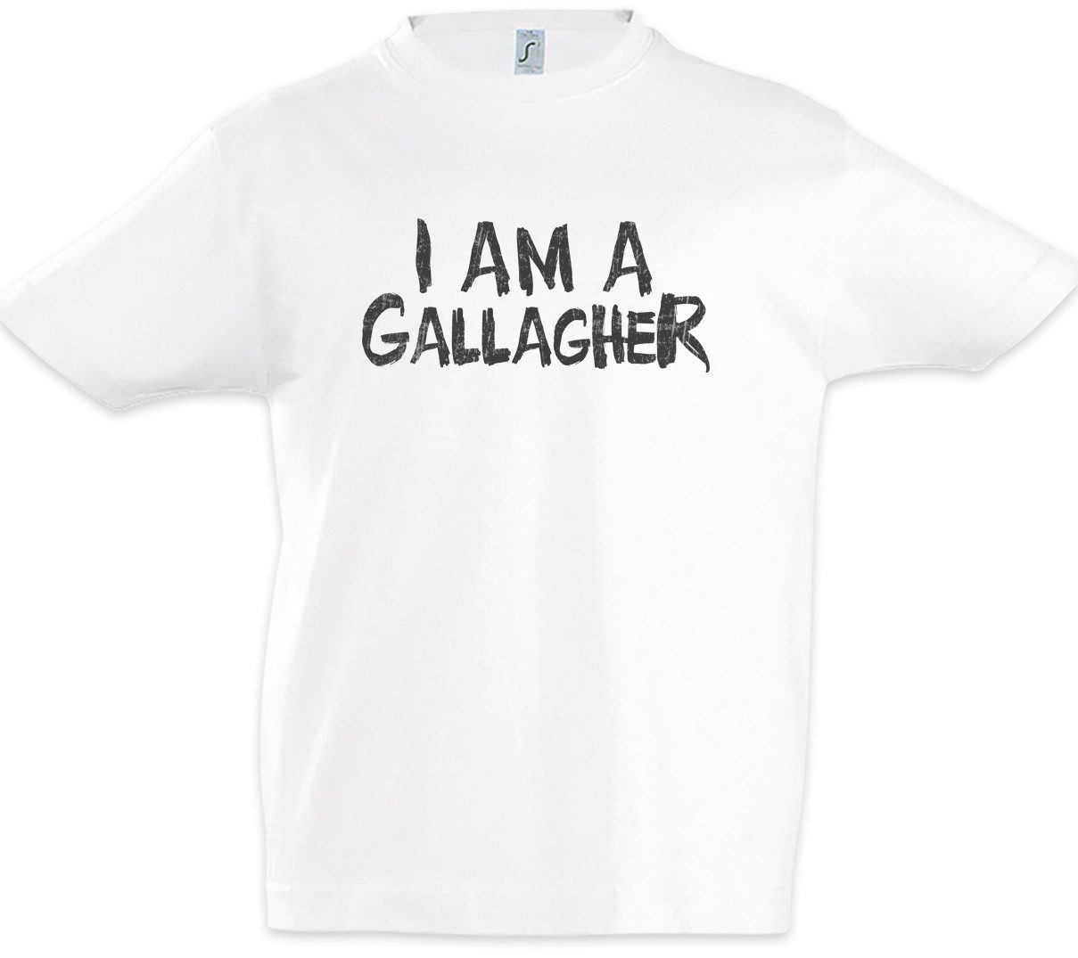 Print-Shirt I Am A Gallagher Kinder T-Shirt Ian Lip Philipp Ian Shameless Frank