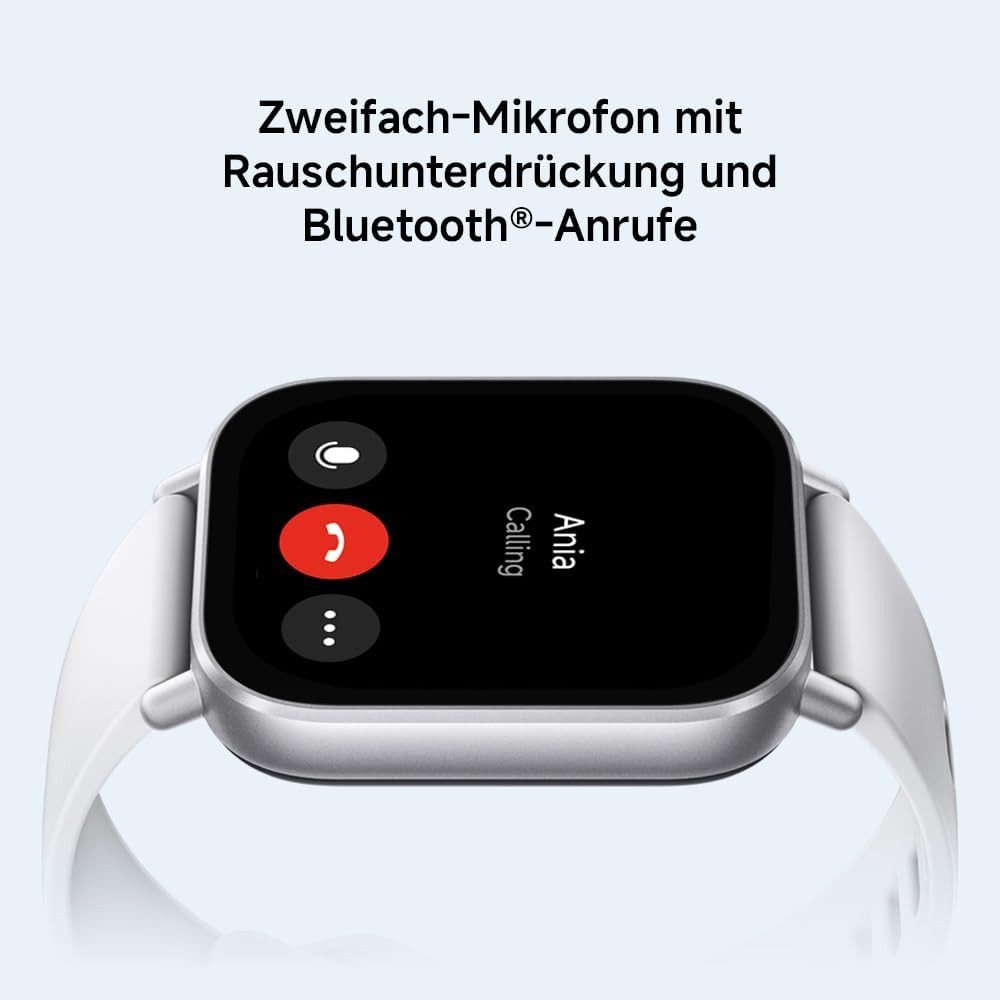 Xiaomi BHR8784GL Smartwatch (5 cm, android ios), Smartwatch mit 2.0 Zoll Display Bluetooth Anruffunktion