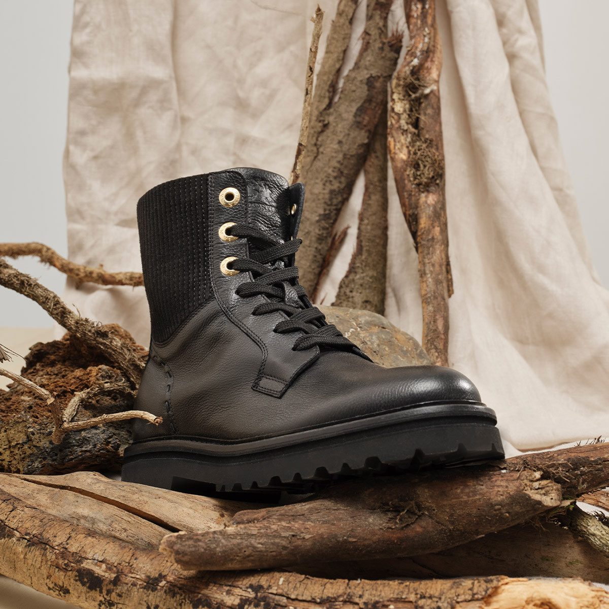 La Martina La Martina LFW212.540.3900, Boots, Schwarz, Damen Stiefel