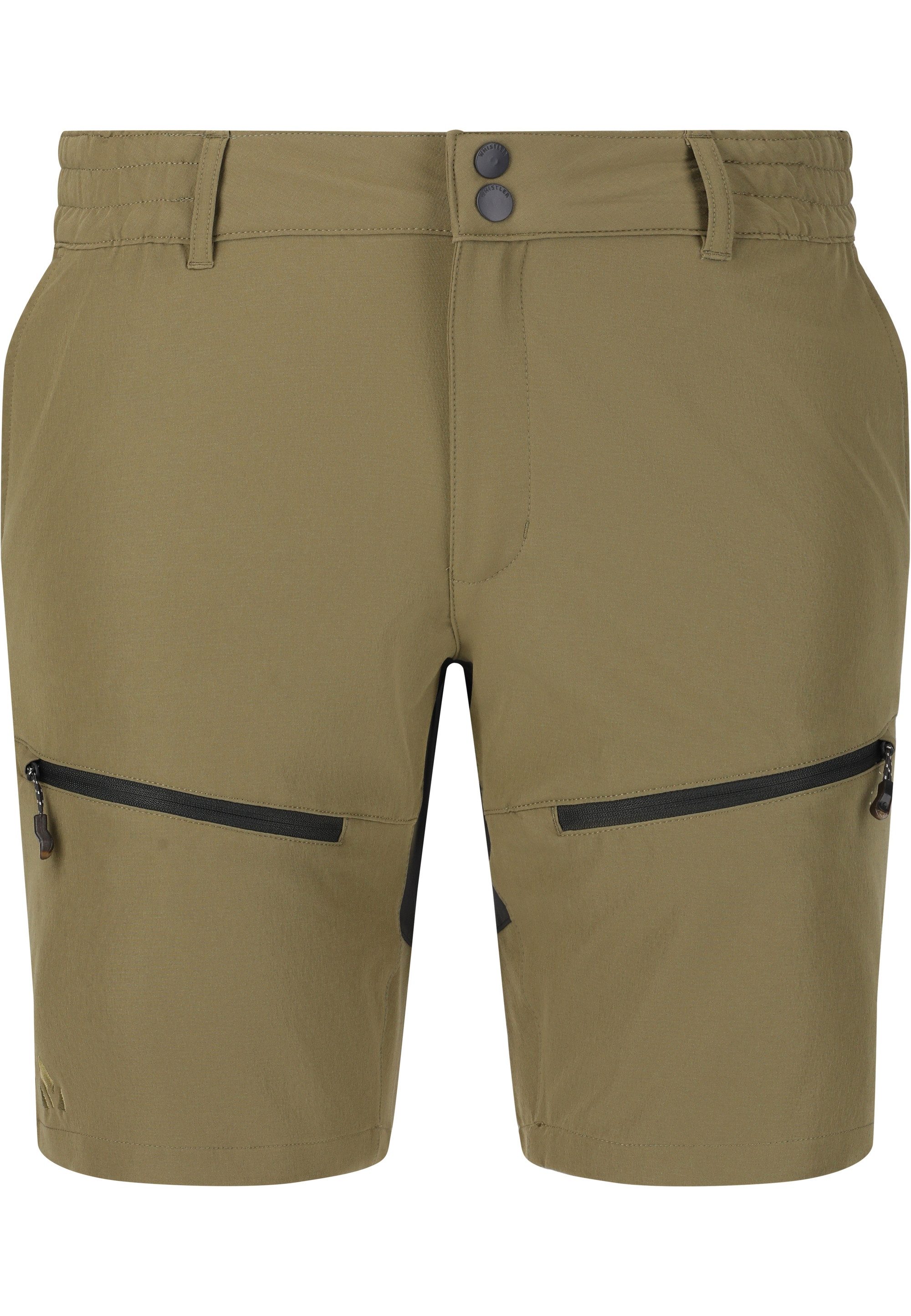 WHISTLER Shorts mit 4-Wege-Stretch-Material