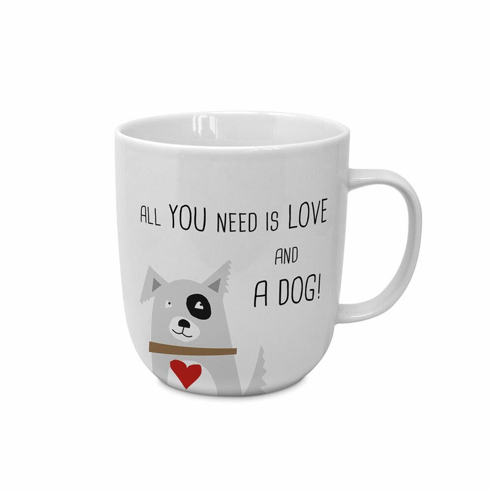 PPD Tasse Love and Dog Single Mug 400 ml, New Bone China