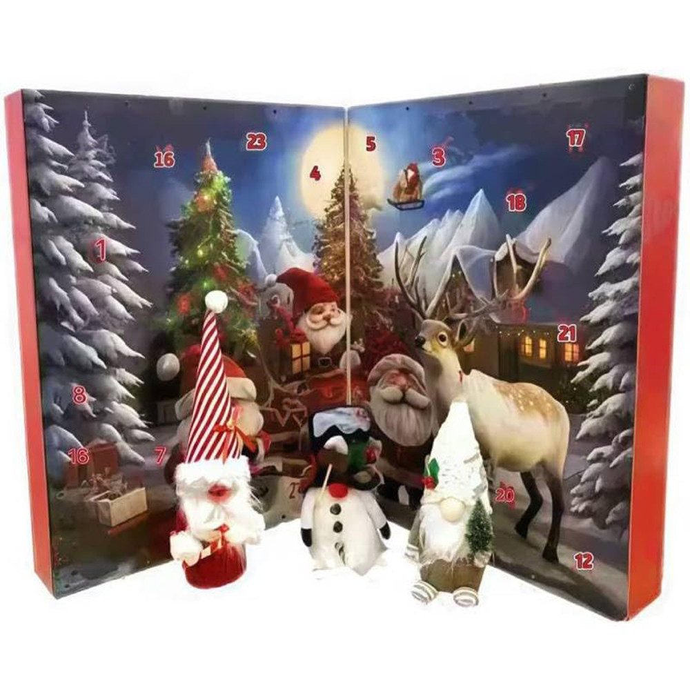 CLTYQ Adventskalender Gnome Adventskalender 2025, 24 Tage Weihnachtsgnome C günstig online kaufen