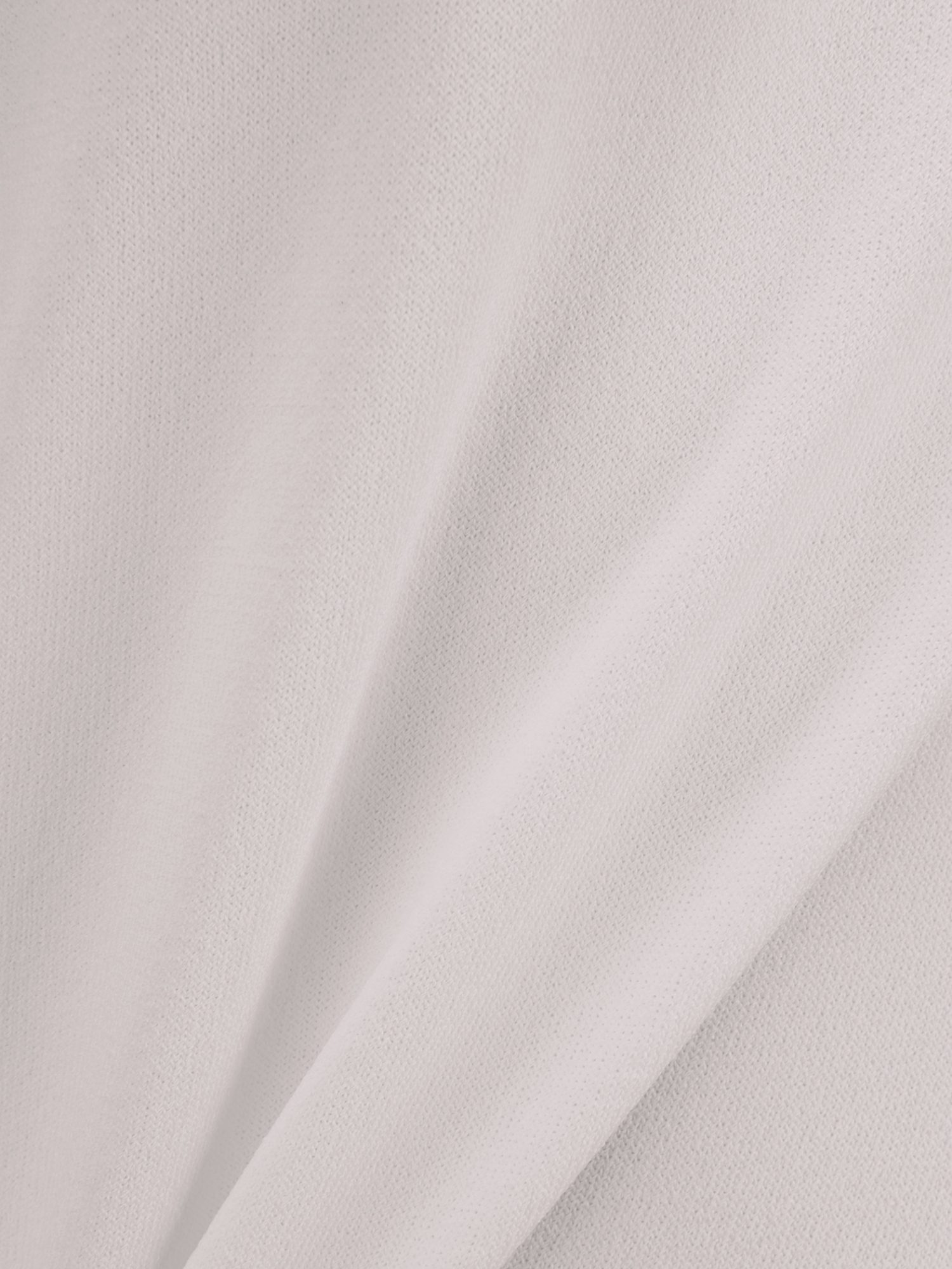 Riani Langarmshirt weiß,Casual,Viskose,Unifarben,Rundhals,Ärmellos,Regular Fit