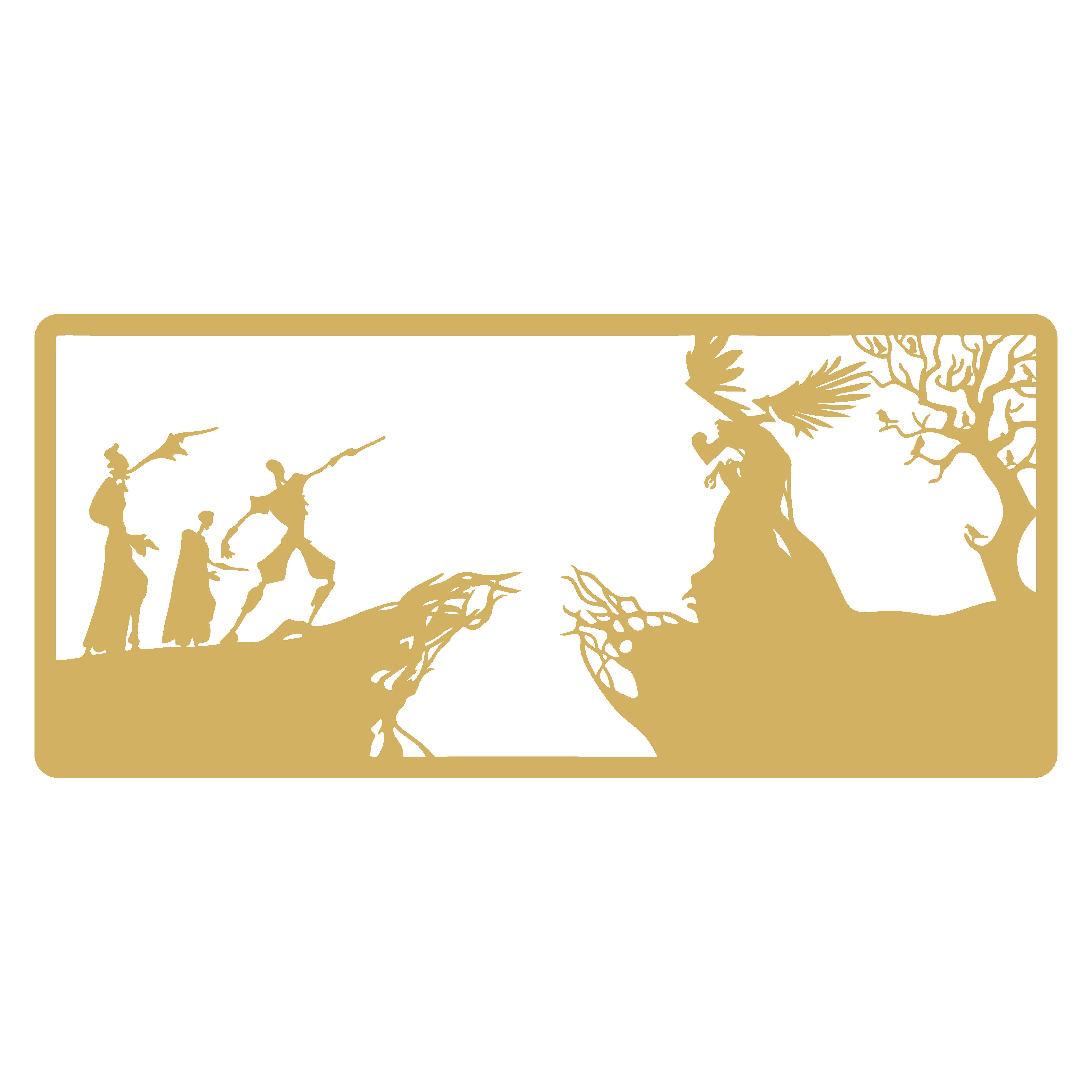 Jumpeak Wanddekoobjekt Harry Potter Wanddekorationen aus günstig online kaufen