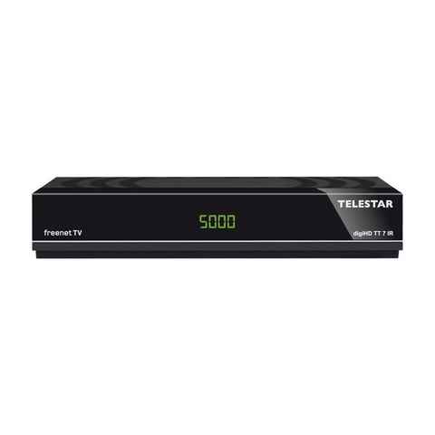 TELESTAR digiHD TT 7 IR DVB-T2/DVB-C Receiver inkl. 3 Monate freenet Kabel-Receiver (für den Empfang von DVB-T2 und DVB-C)