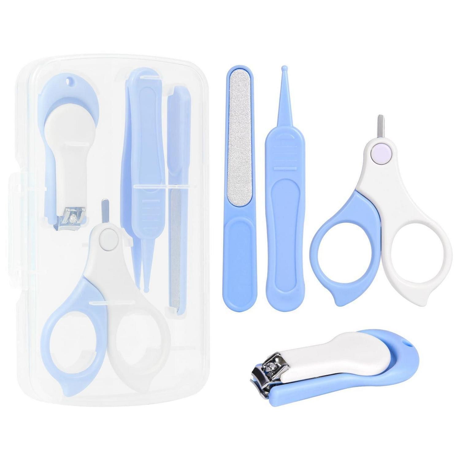 LuxusKollektion Nagelknipser-Set Baby Maniküre Set 4tlg. Blau