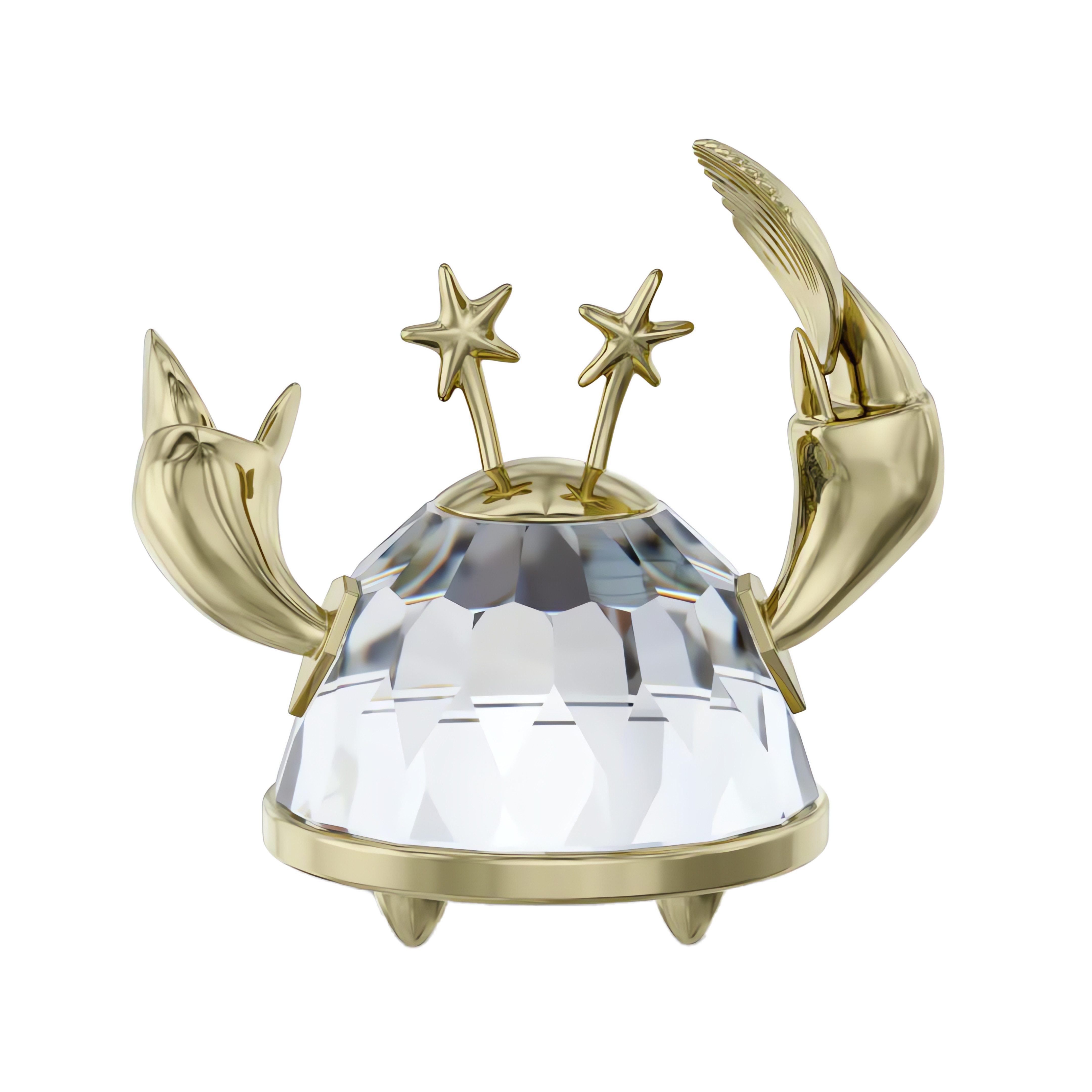 Swarovski Dekofigur Kristallfigur Sammelfigur Zodiac Krebs (1 St), Swarovski® Kristall