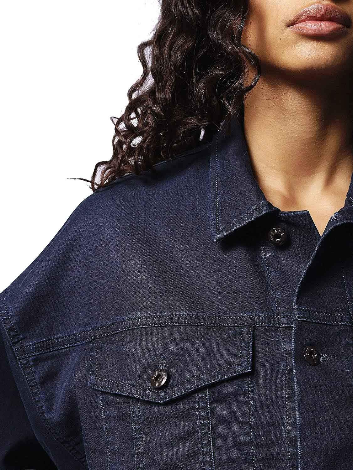 Diesel Jeansjacke Diesel Babuk-NE 0681S Giacca Joggjeans Damen
