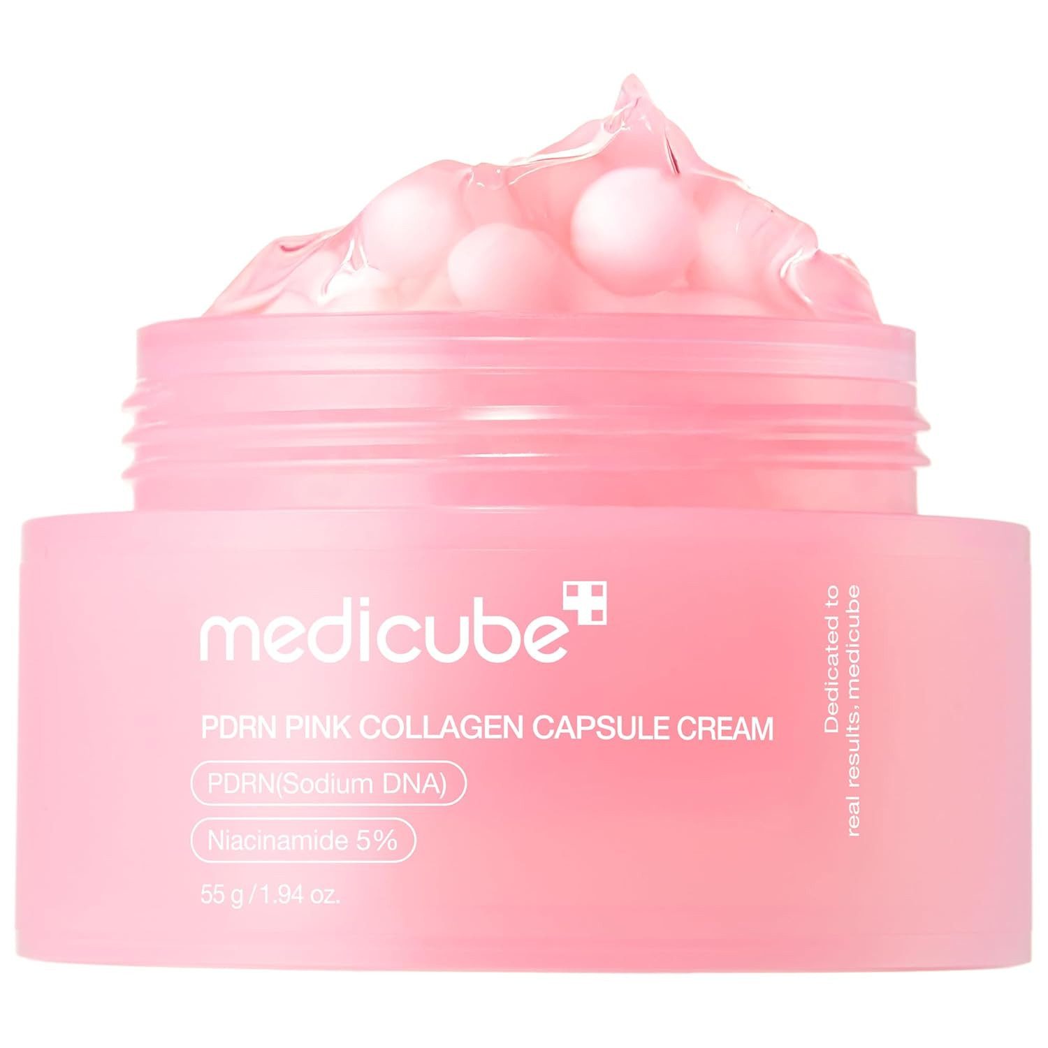 Medicube Gesichtspflege Deep Vita C Capsule Cream Verbessert den Hautton und reduziert Hautpigmente, innovative Feuchtigkeitscreme