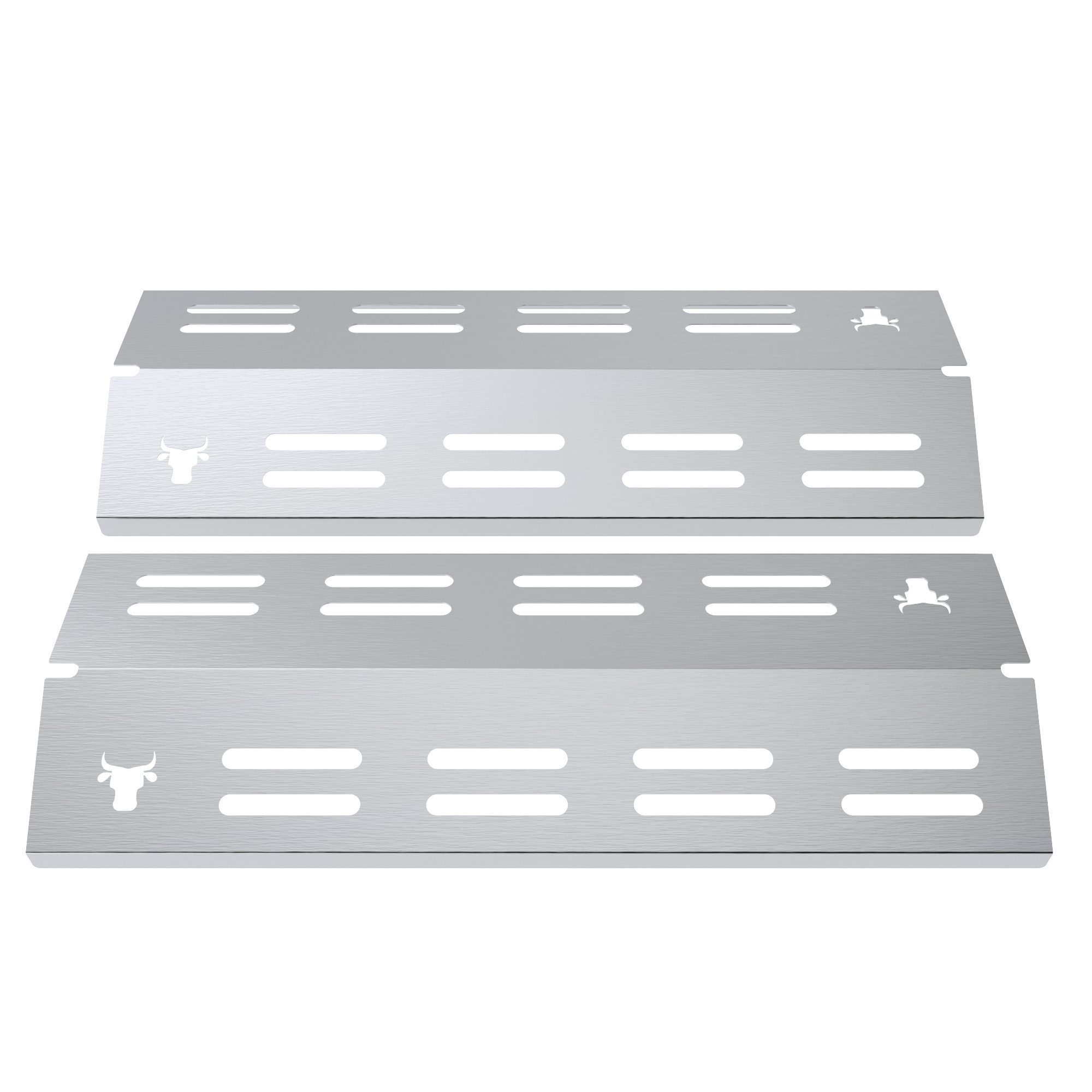 tuning-art Grillerweiterung GA36 Brennerabdeckung Set Edelstahl für Enders San Diego 2