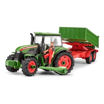 Revell® Modellbausatz Junior Kit Traktor mit Anhänger 00817, Maßstab 0