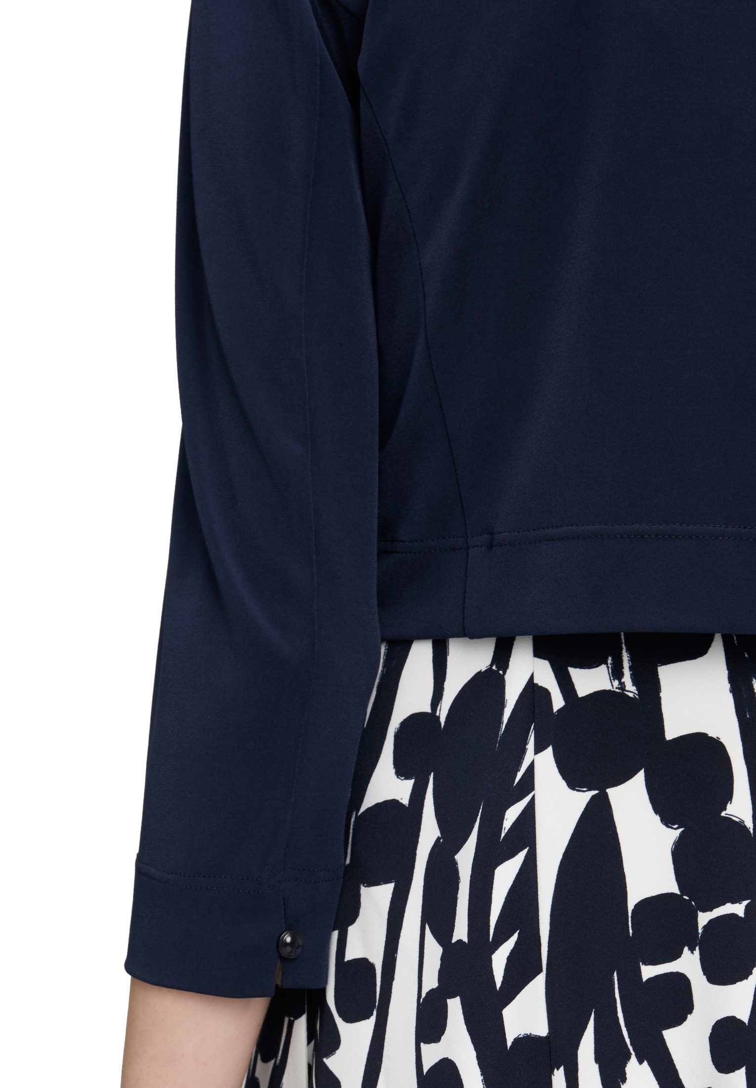 Vera Mont Sweatjacke Damen figurbetont Nahtführung
