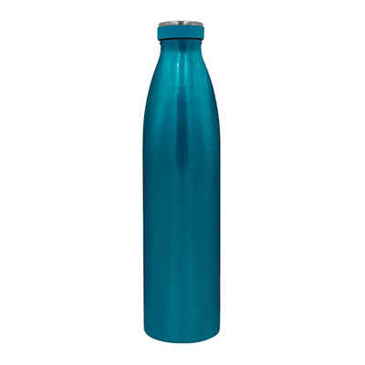 Steuber Thermoflasche, doppelwandige Isolierflasche, mit auslaufsicherem Deckel