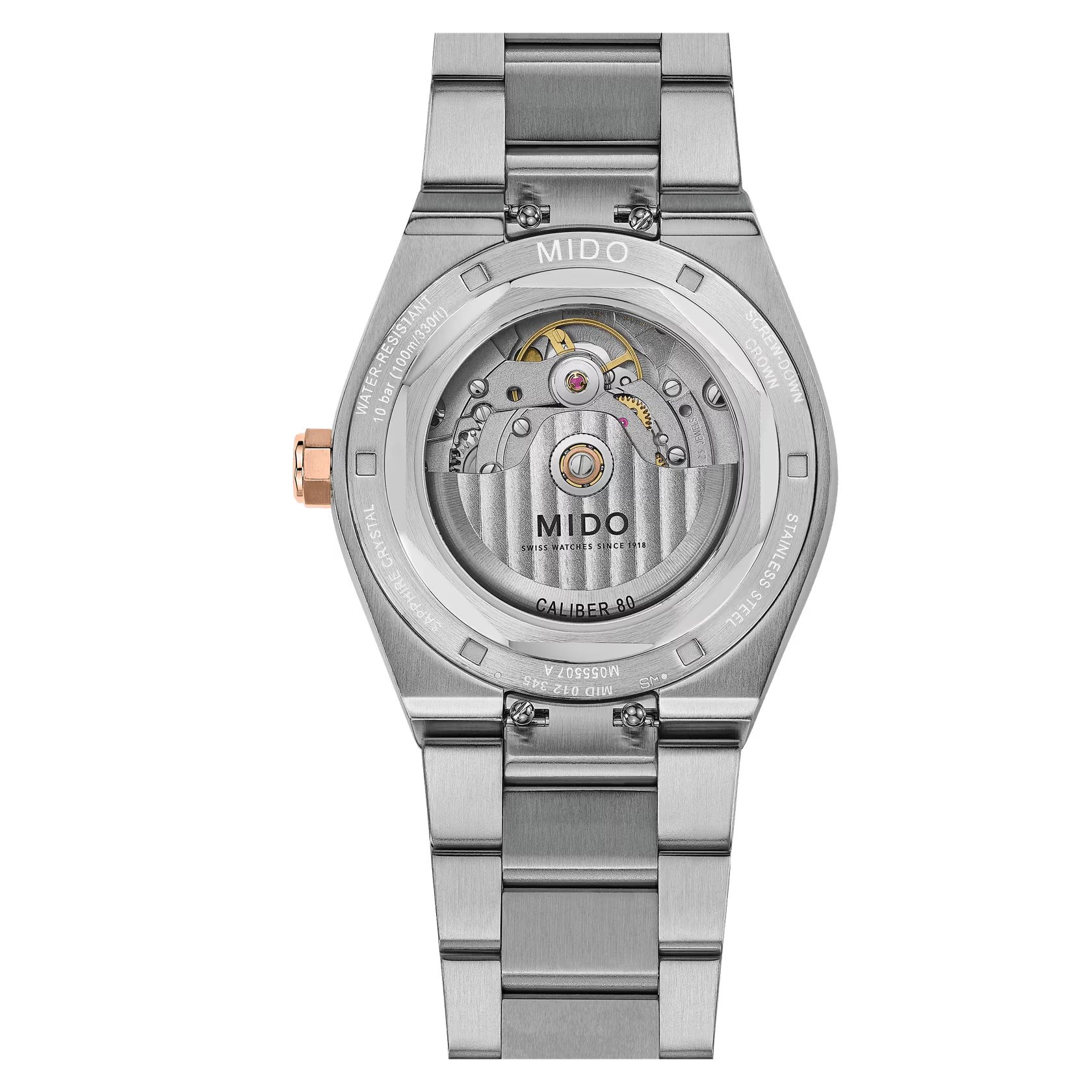 Mido Schweizer Uhr Herrenuhr Automatik MIDO Multifort 8 One Crown
