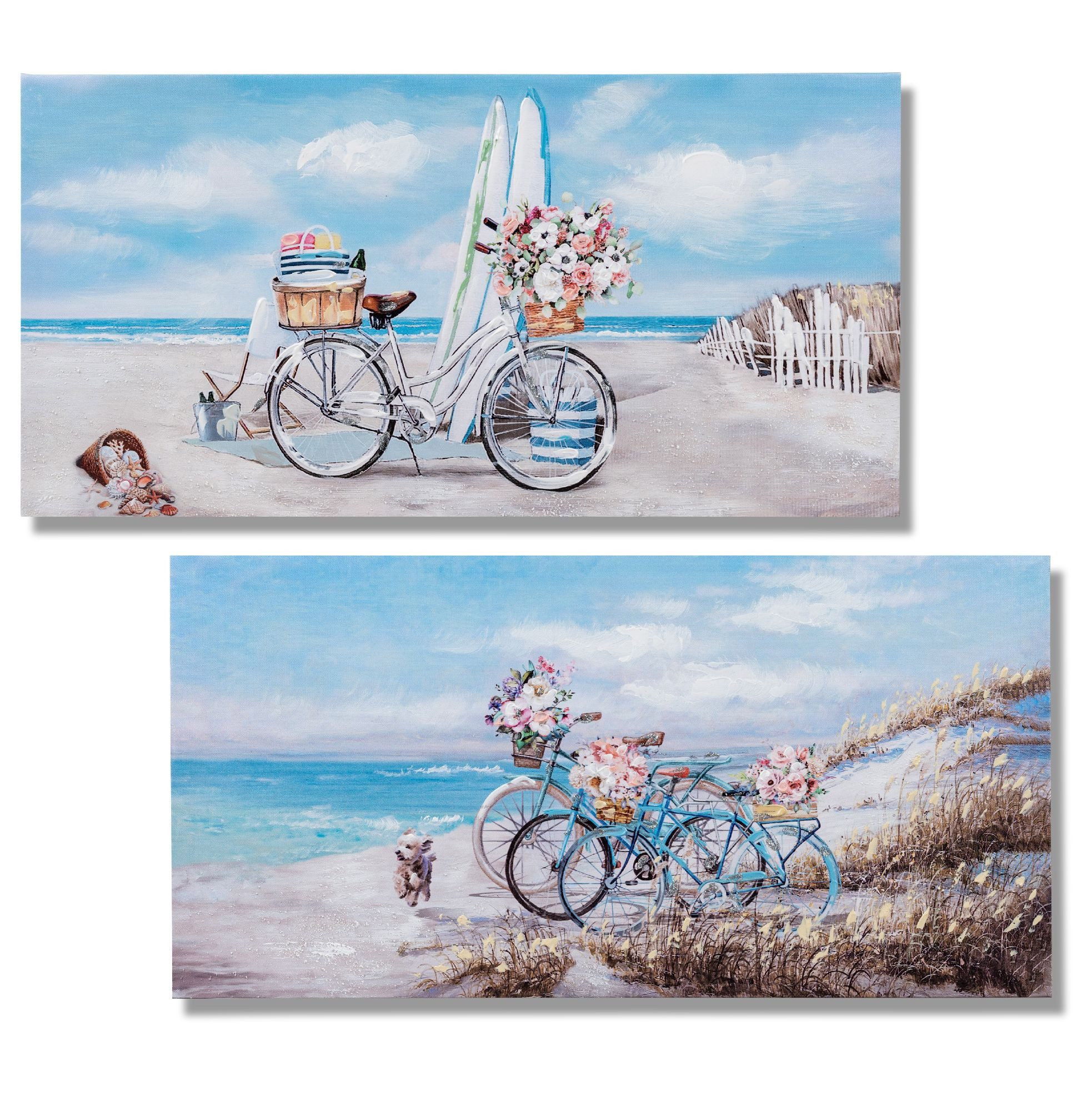 formano Wanddekoobjekt, Farbe: Mehrfarbig, Motiv: Fahrrad
