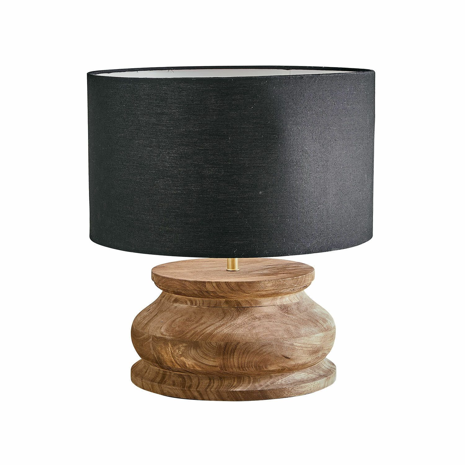 Tischleuchte Tischlampe Thérandon braun/schwarz