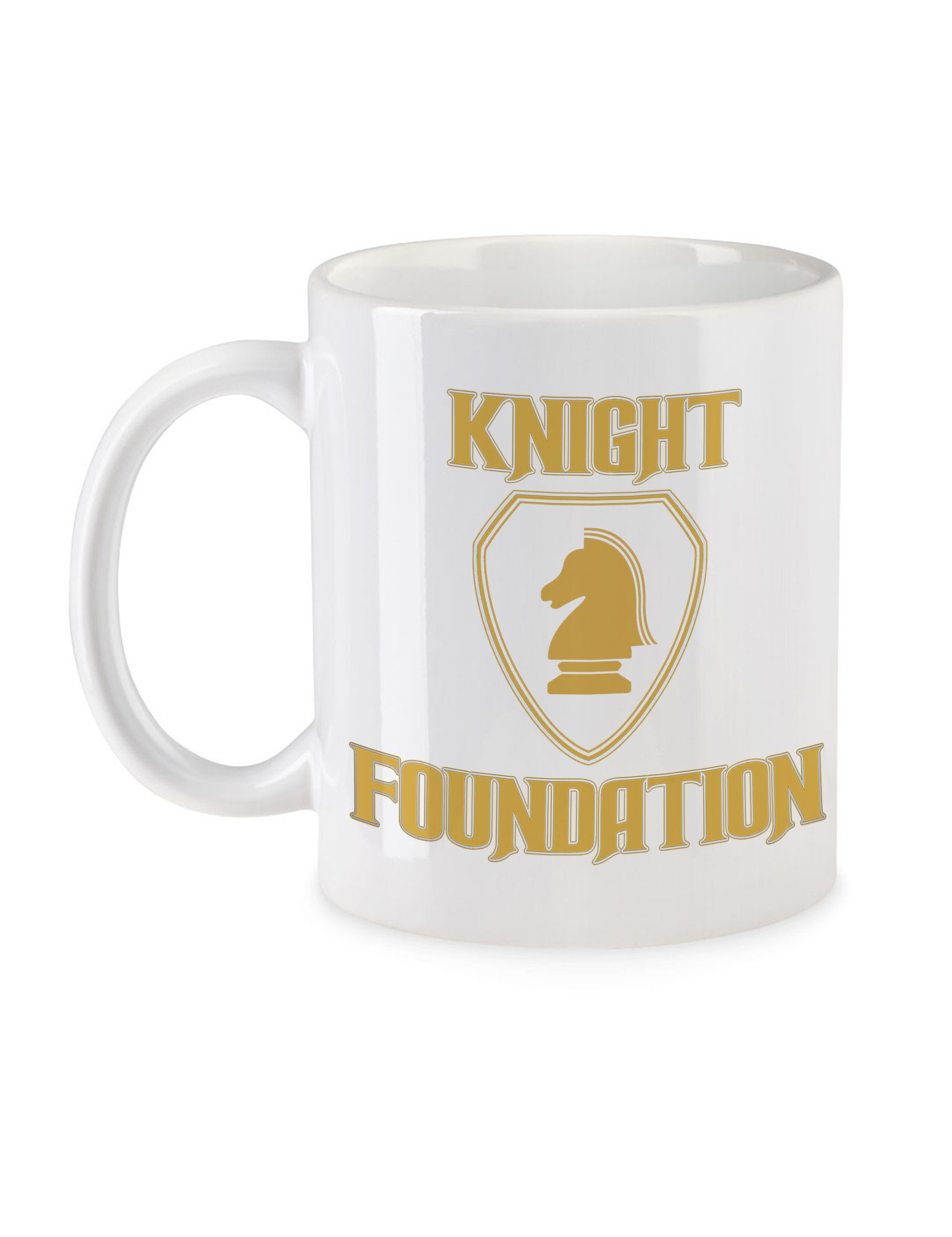 Urban Backwoods Tasse Black Knight Foundation Logo Kaffeetasse Tv Rider Serie Kult K.I.T.T., 1-tlg., Keramik, Hasselhoff Industries 2000 Michael