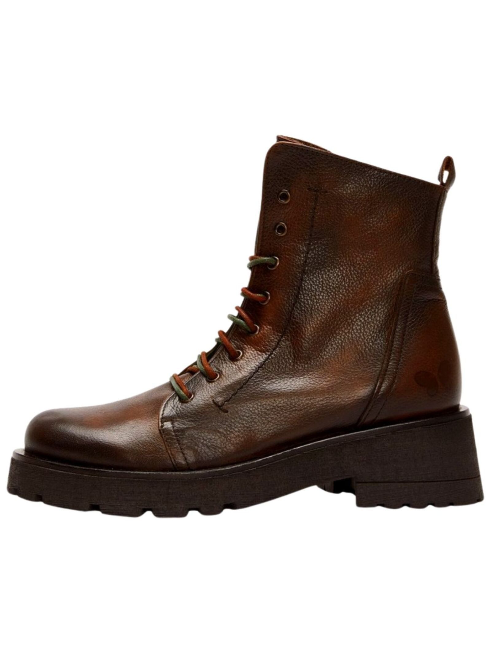 Felmini Stiefelette Leder . Schnürstiefelette