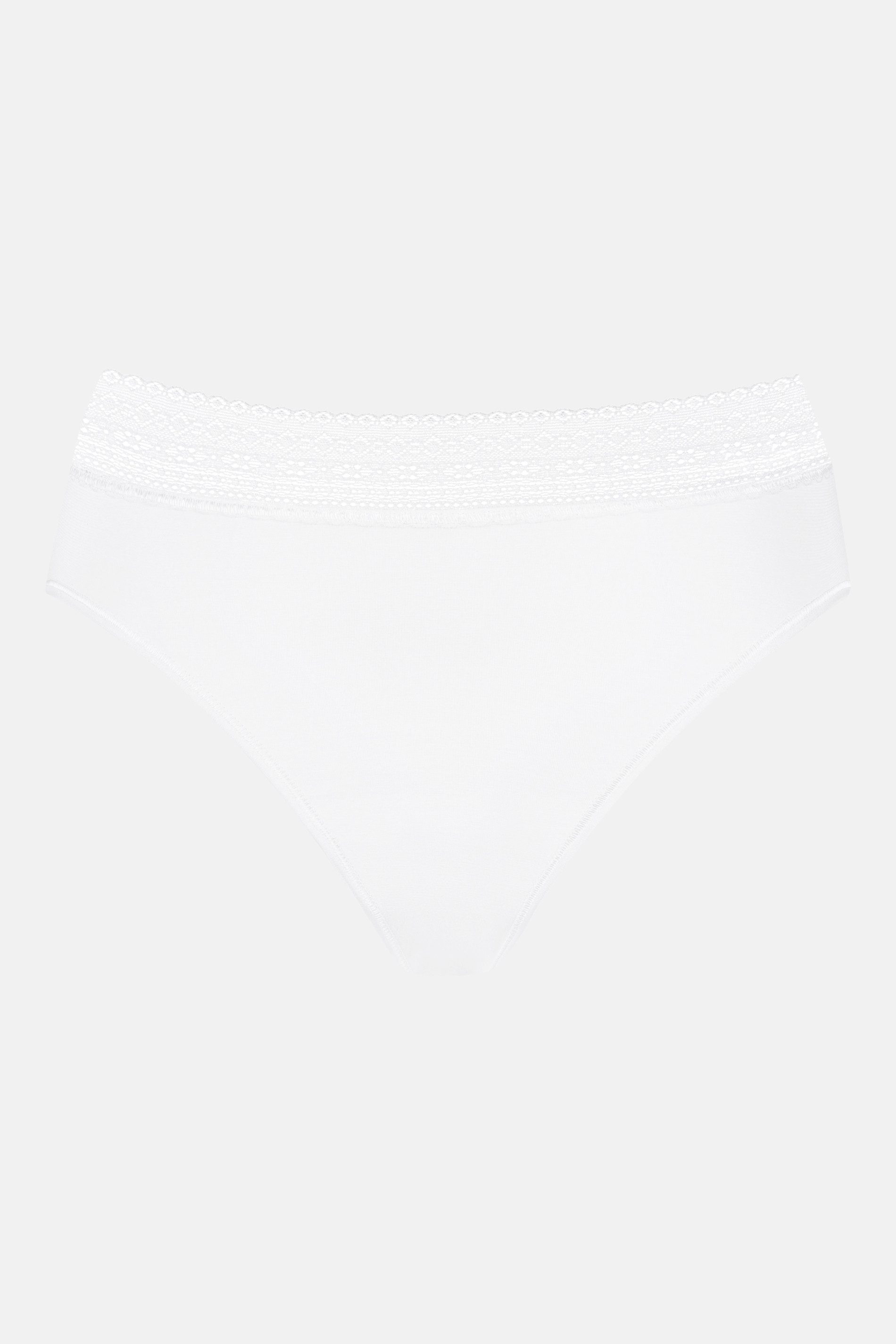 Mey Taillenslip Mey Taillen-Slip Serie Modal Lace Uni Taillenslip (1-St., 1) Stilvoller Basic-Slip, weiches Modal, feine Spitze