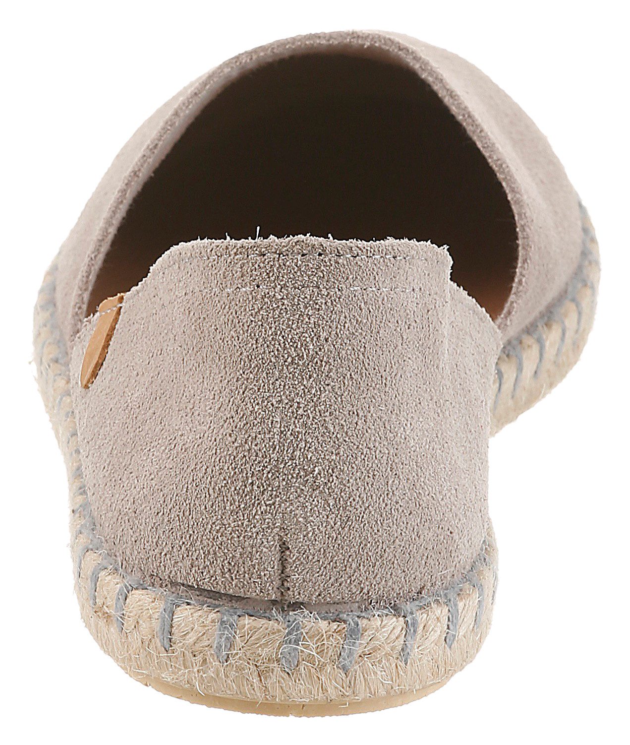 VERBENAS Espadrille Strandschuh, Sommerschuh, Loafer aus Veloursleder