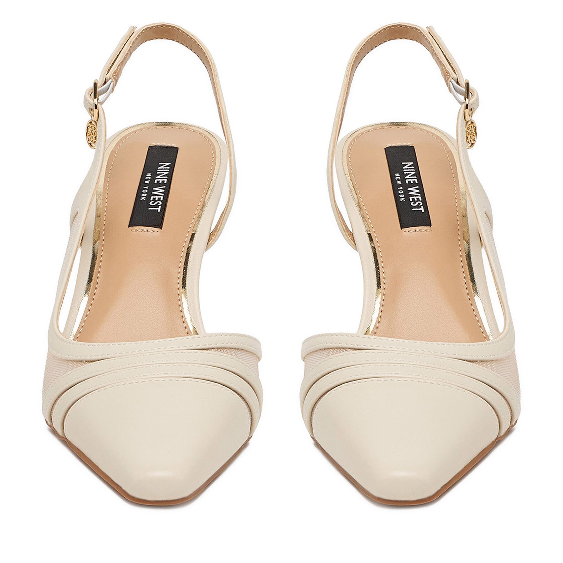 Nine West Nine West Damen-Pumps in Creme High-Heel-Stiefel – Bild 4 von 4