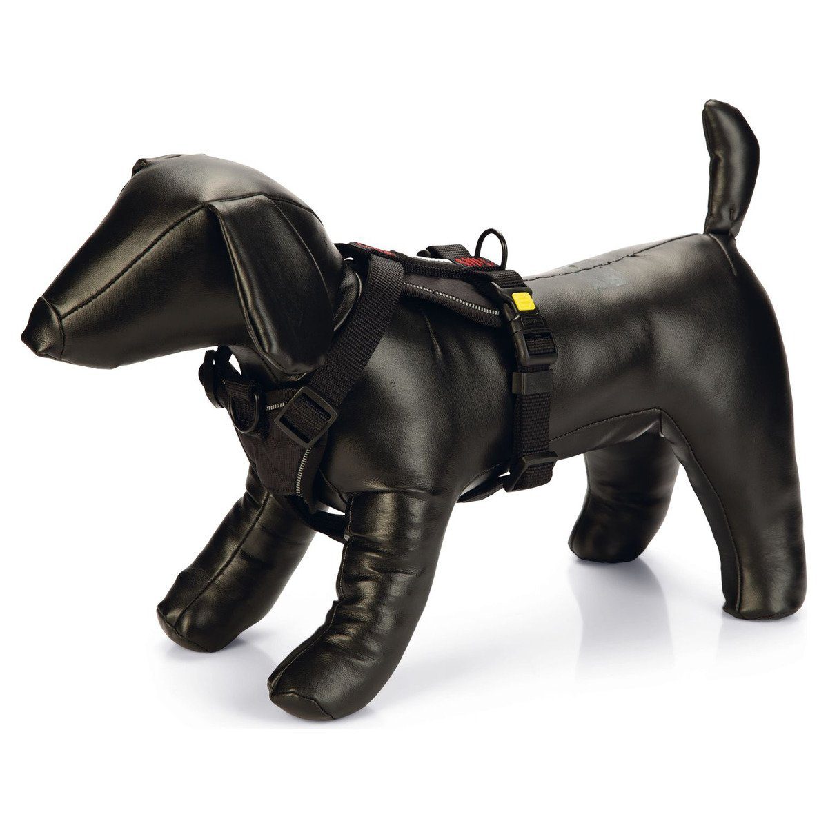 Beeztees Y-Geschirr Hunde Y-Geschirr Parinca Premium Nylon schwarz günstig online kaufen