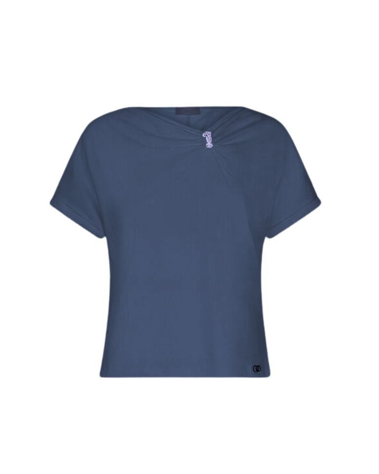 Liu Jo T-Shirt – Stylisches Jersey-Shirt mit Schmuckdetail