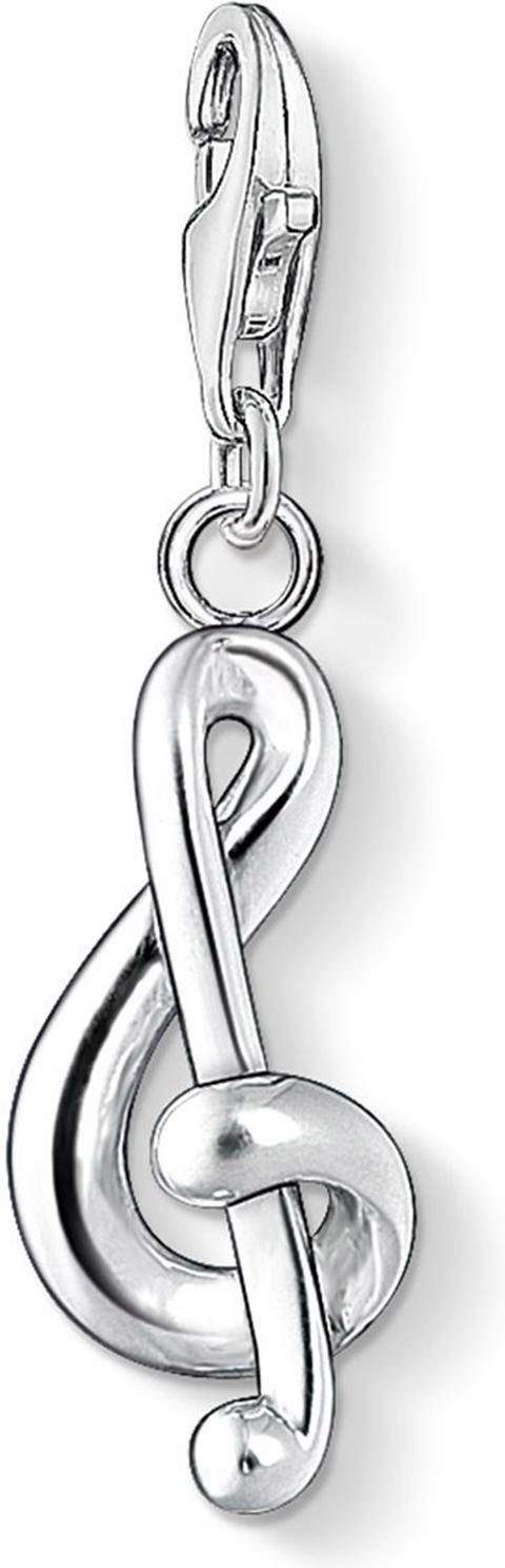 THOMAS SABO Charm-Einhänger Notenschlüssel-Optik