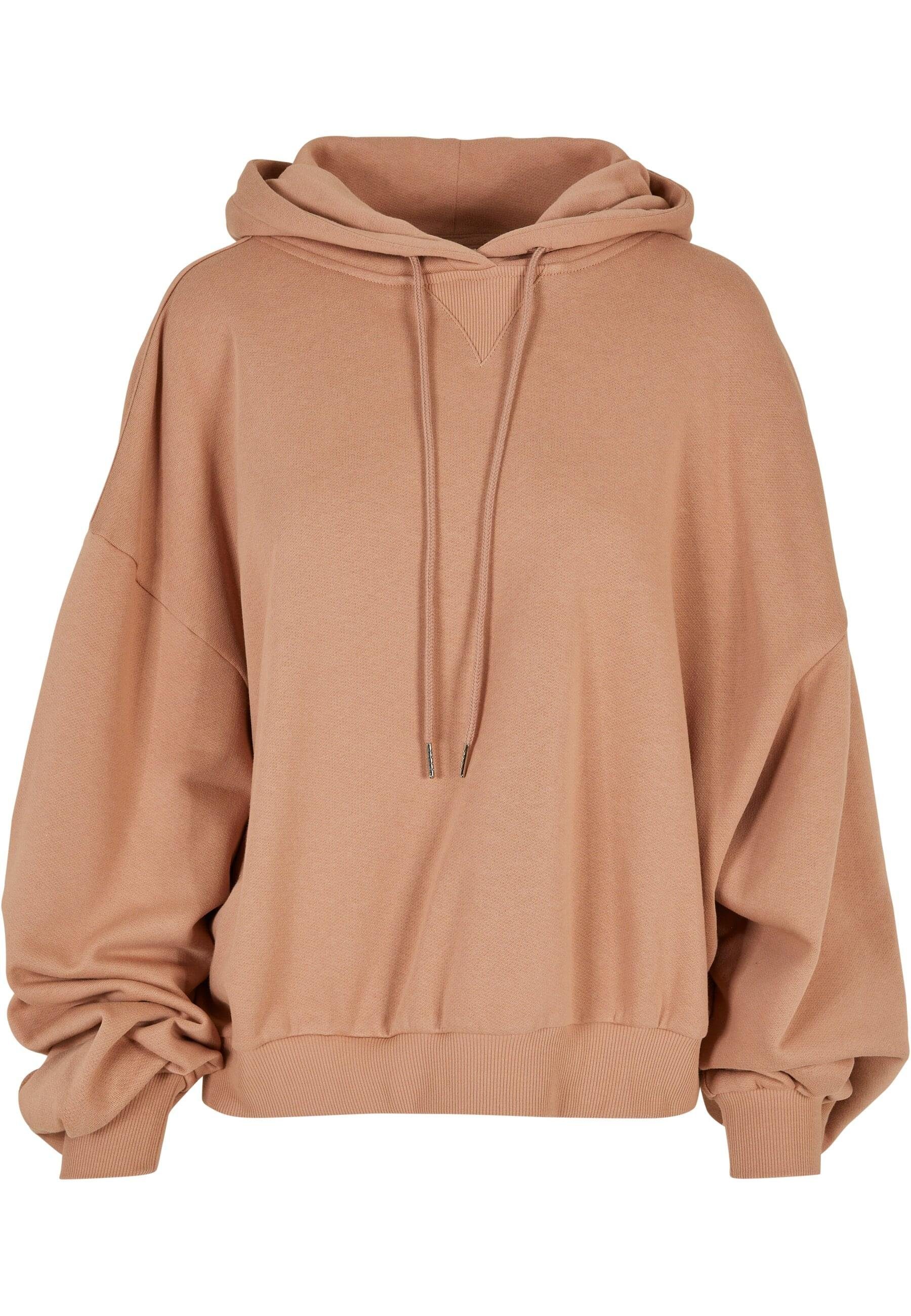 URBAN CLASSICS Rundhalspullover Urban Classics Damen Ladies Organic Oversized Terry Hoody (1-tlg)