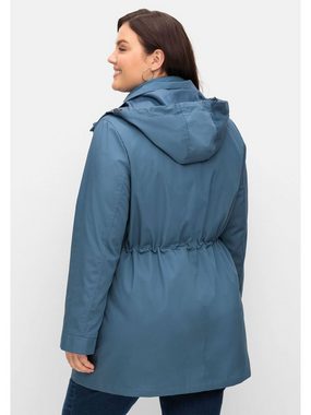 Sheego 3-in-1-Funktionsjacke Große Größen mit passender Weste, wasserabweisend