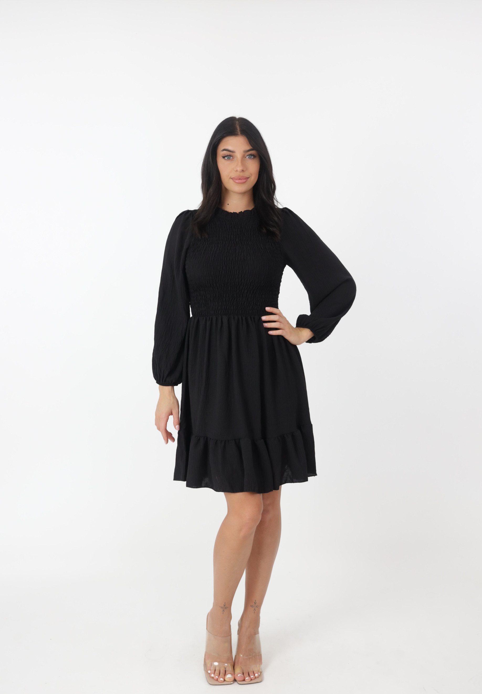 Elara Sommerkleid Sommerkleid mit Muster