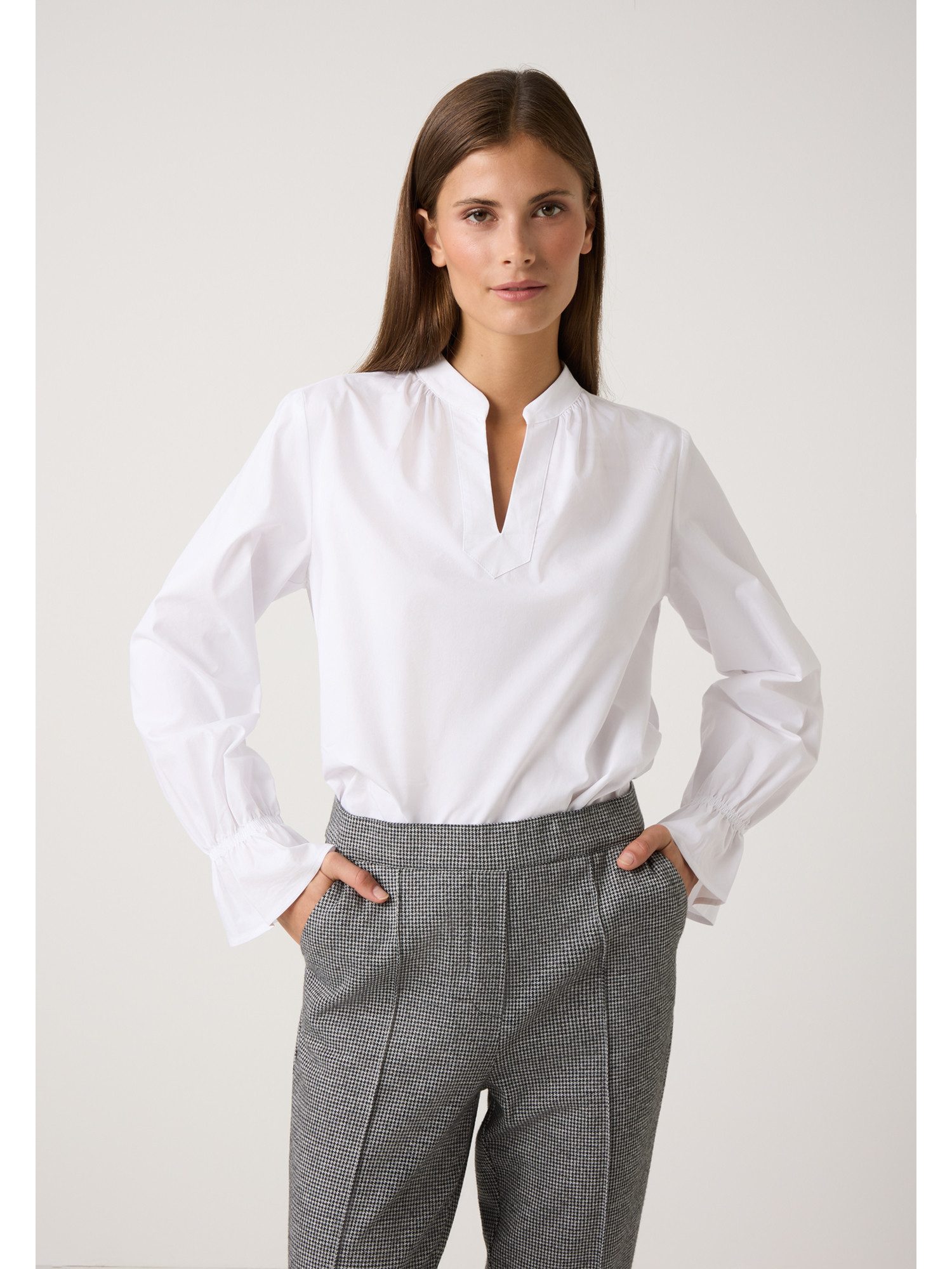 MORE&MORE Langarmbluse Schlupfbluse günstig online kaufen