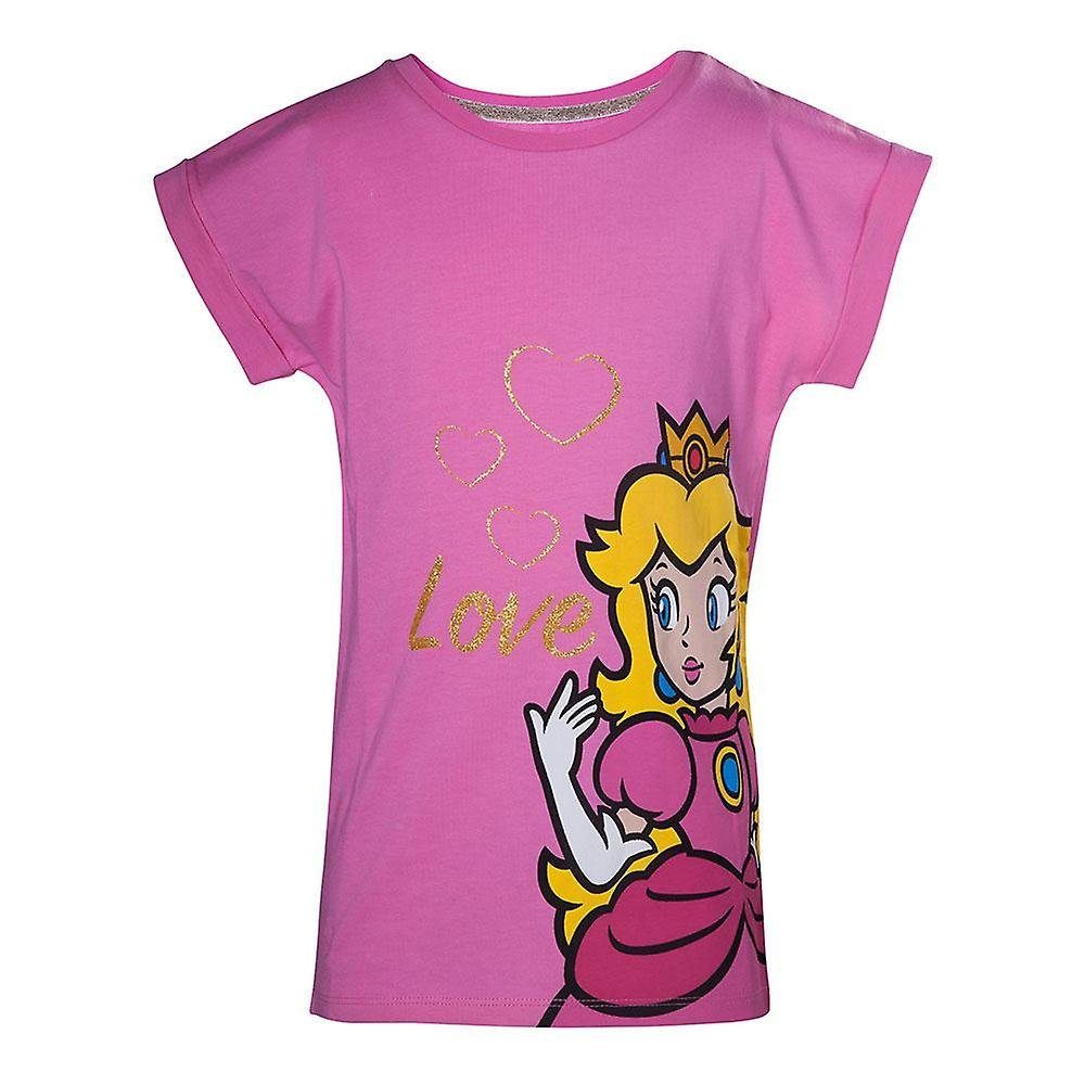 Super Mario TShirt, Pinkes Peach TShirt von Super Mario.