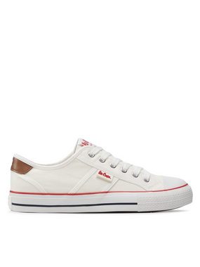 Lee Cooper Sneakers aus Stoff LCW-22-31-0863M White Sneaker
