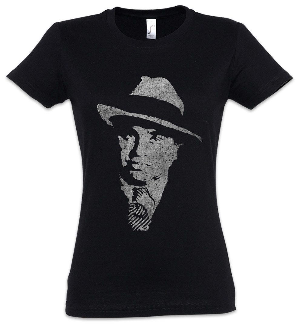 Urban Backwoods Print-Shirt Al Capone Vintage Portrait Damen T-Shirt Mafia Mob Familia Chicago USA (1-tlg) Pate Gangster Boss Godfather