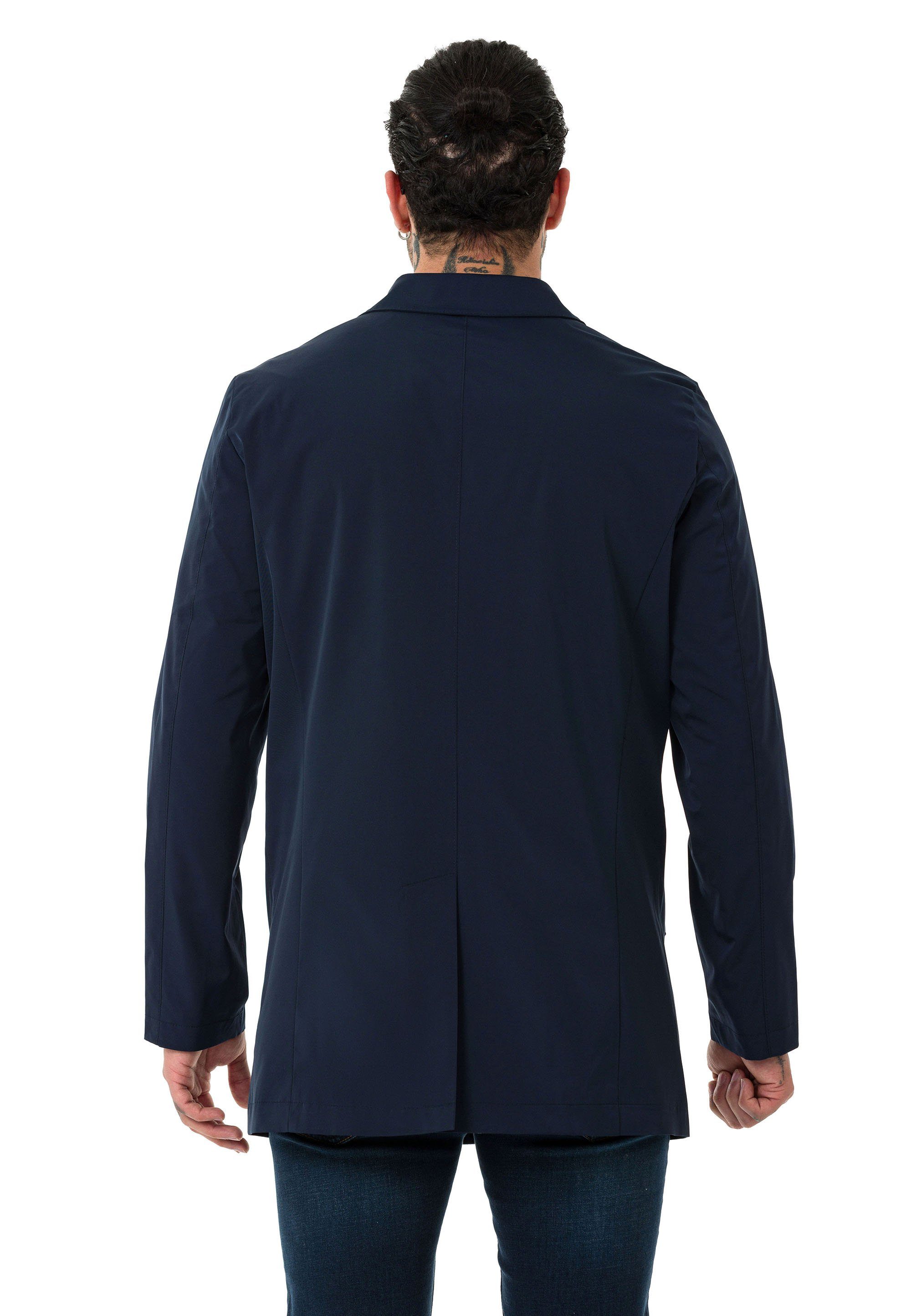 Navy Blau Bridge Mantel Red Jacke Herren Trenchcoat RedBridge Qualität Premium Trenchcoat
