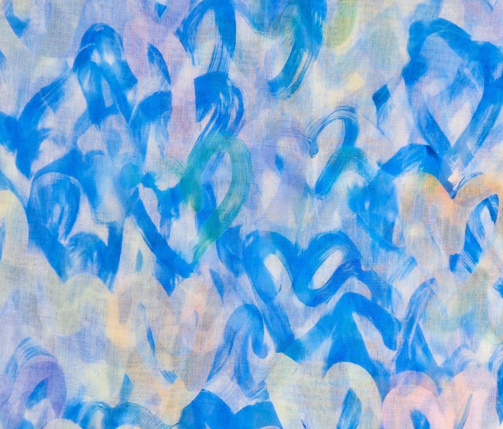 styleBREAKER Loop Loop mit Brushstroke Herz Muster, (1-St) günstig online kaufen