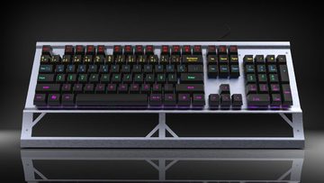 INCA IKG-444 RGB-Beleuchtete Gaming-Tastatur mit 13 Modi, Langlebige Tasten Gaming-Tastatur