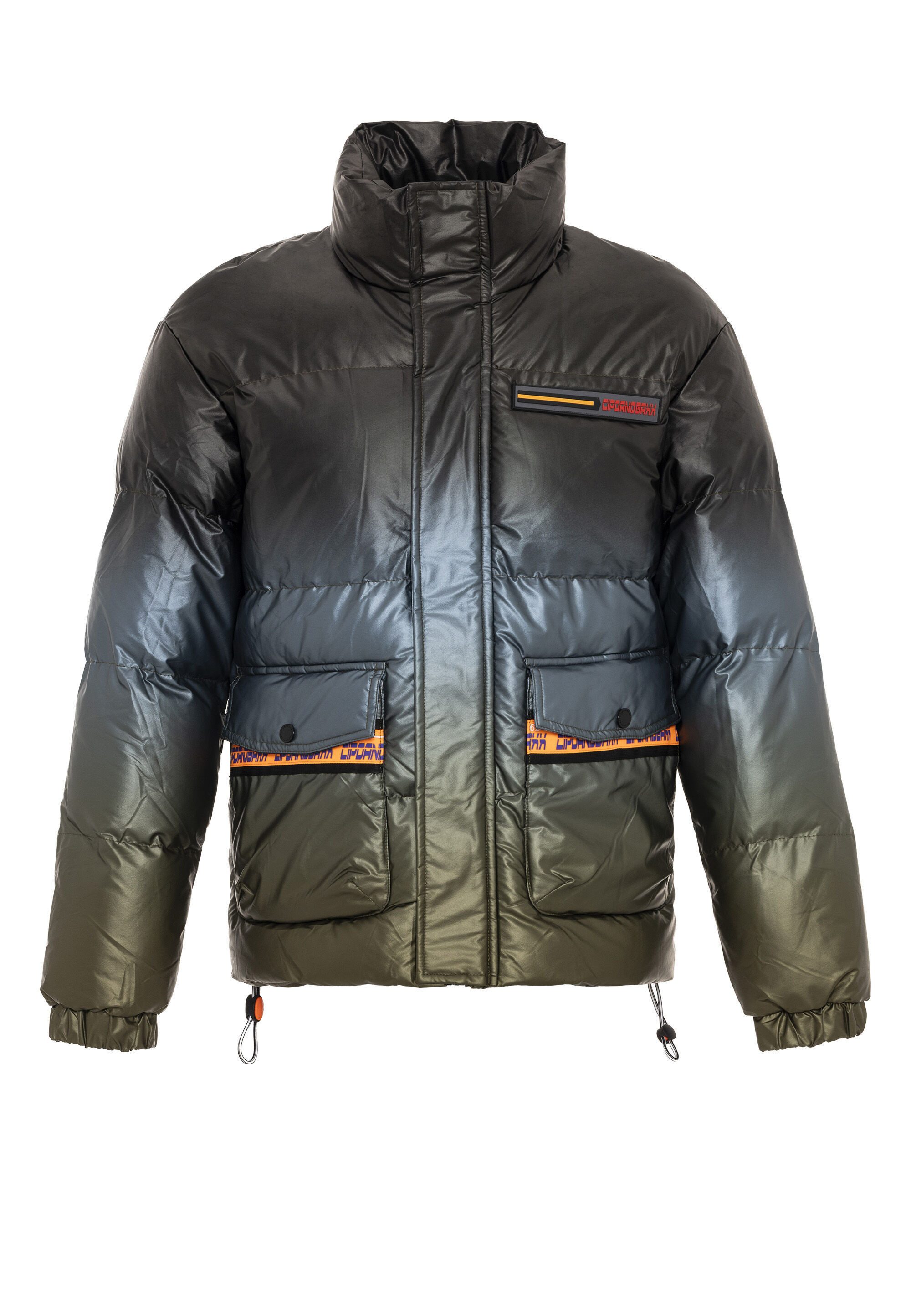 Cipo & Baxx Winterjacke Jacke mit Farbverlauf-Muster günstig online kaufen