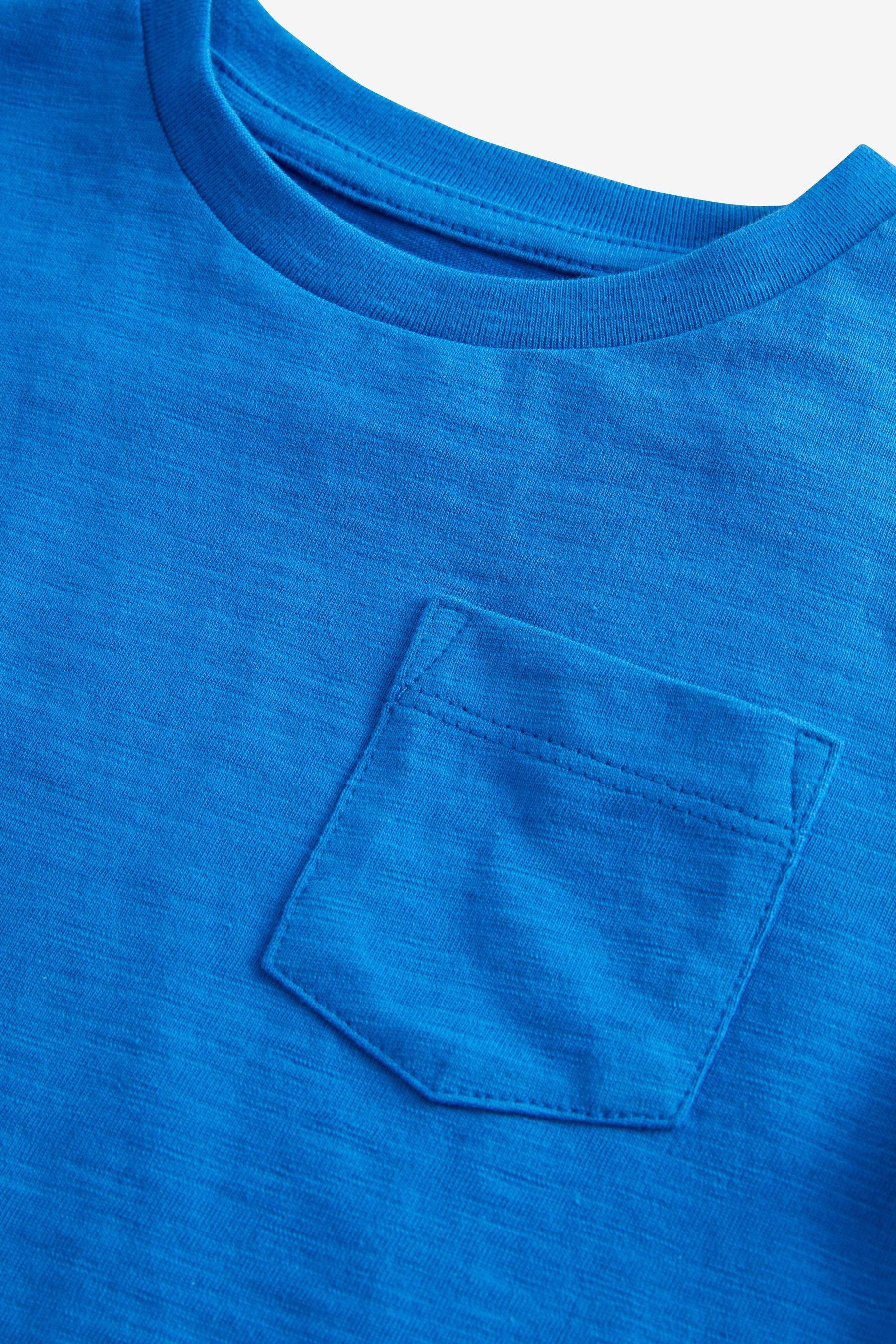 Blue Cobalt T-Shirt (1-tlg) T-Shirt Next